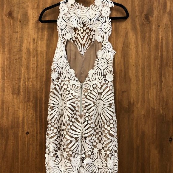 Free People White and Cream Lace Dress - Picture 5 of 8